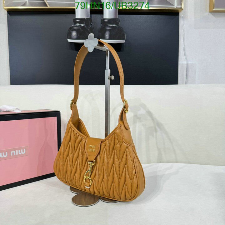 Miu Miu Bag-(4A)-Handbag- Code: UB3274 $ 103USD