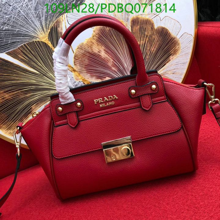 Prada Bag-(4A)-Handbag-,Code:PDBQ071814,$ 142USD