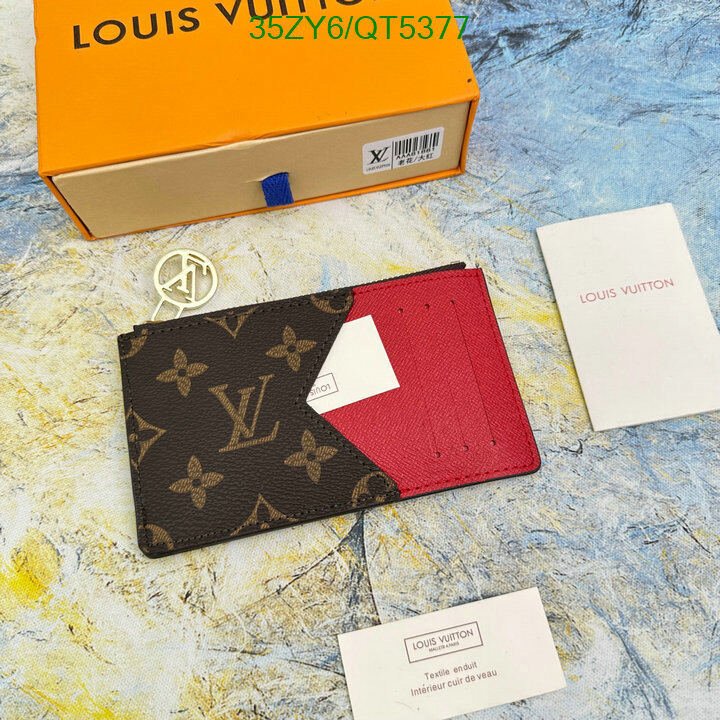 LV Bag-(4A)-Wallet- Code: QT5377 $ 46USD