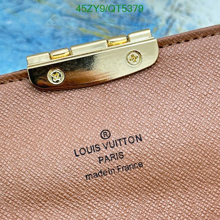 LV Bag-(4A)-Wallet- Code: QT5379 $ 59USD