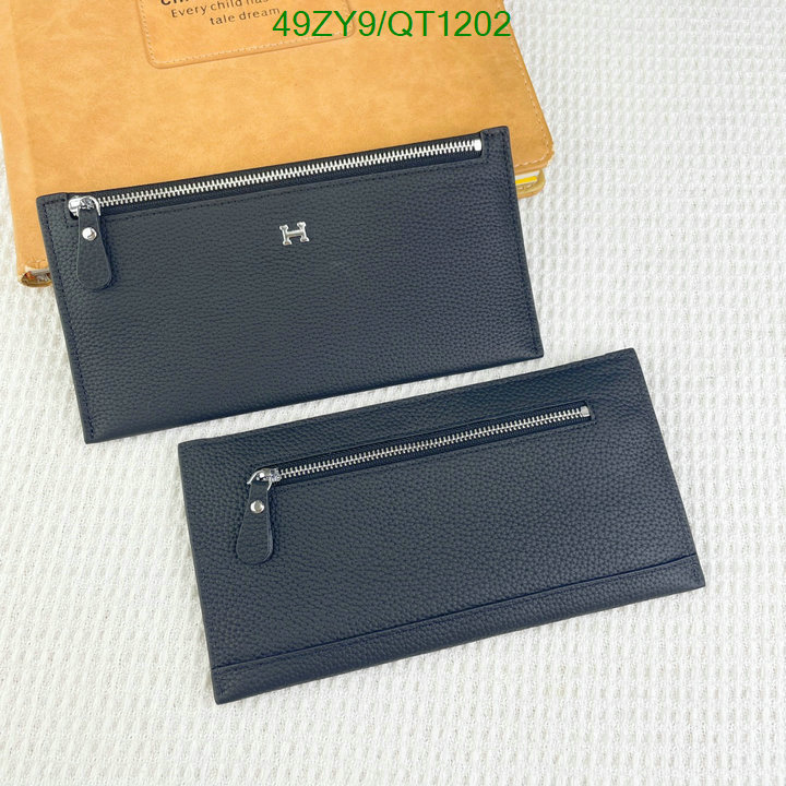 Hermes Bag-(4A)-Wallet- Code: QT1202 $ 64USD