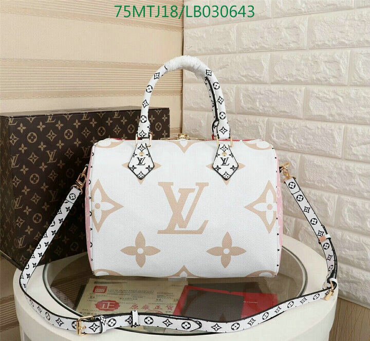 LV Bags-(4A)-Speedy-,Code: LB030643,$ 98USD