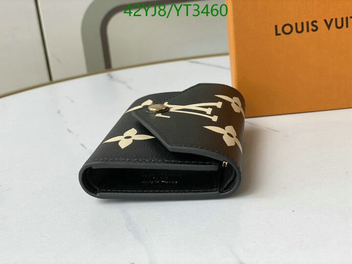 LV Bags-(4A)-Wallet-,Code: YT3460,$ 55USD
