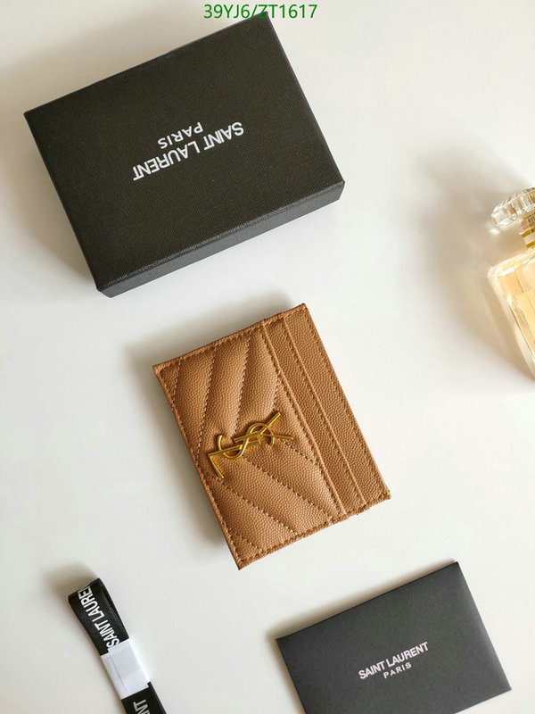 YSL Bag-(4A)-Wallet-,Code: ZT1617,$ 51USD