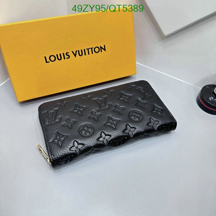 LV Bag-(4A)-Wallet- Code: QT5389 $ 64USD