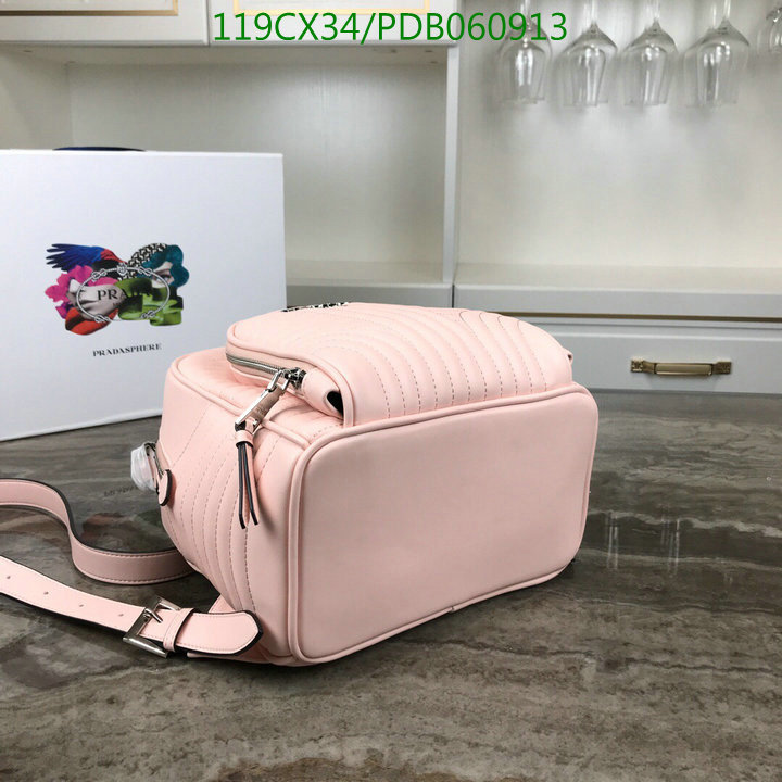 Prada Bag-(4A)-Backpack-,Code: PDB060913,$ 155USD
