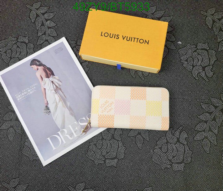 LV Bag-(4A)-Wallet- Code: BT5933 $ 64USD