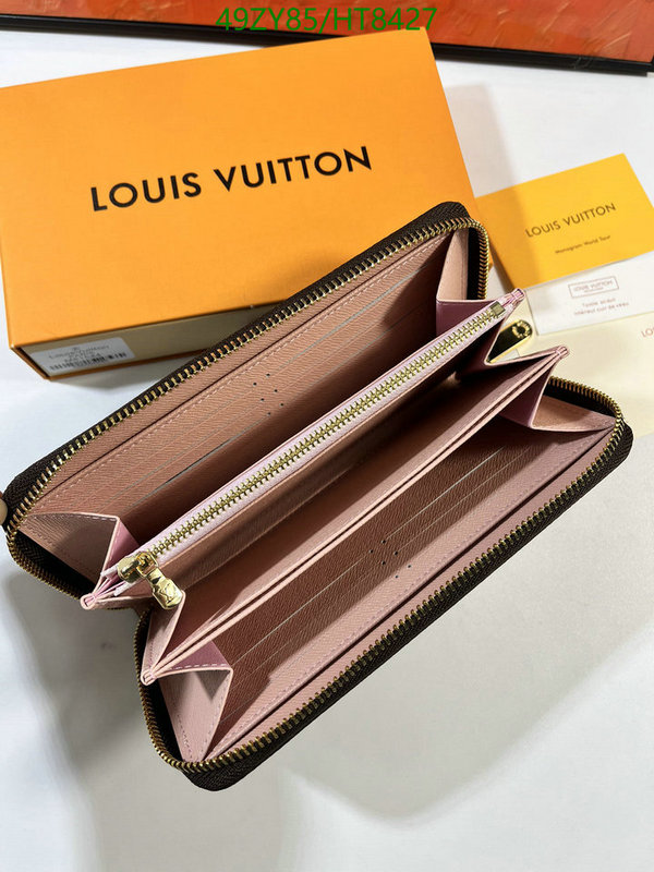 LV Bags-(4A)-Wallet-,Code: HT8427,$ 64USD