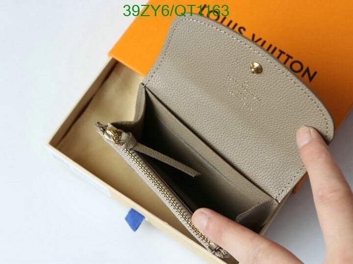 LV Bag-(4A)-Wallet- Code: QT1163 $ 51USD