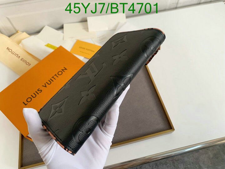 LV Bag-(4A)-Wallet- Code: BT4701 $ 59USD
