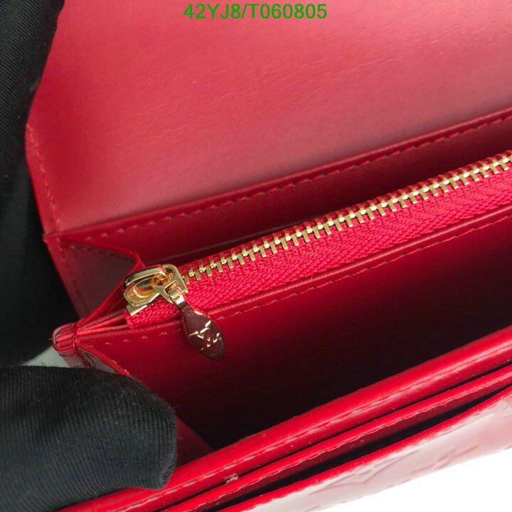 LV Bags-(4A)-Wallet-,Code: T060805,$ 55USD