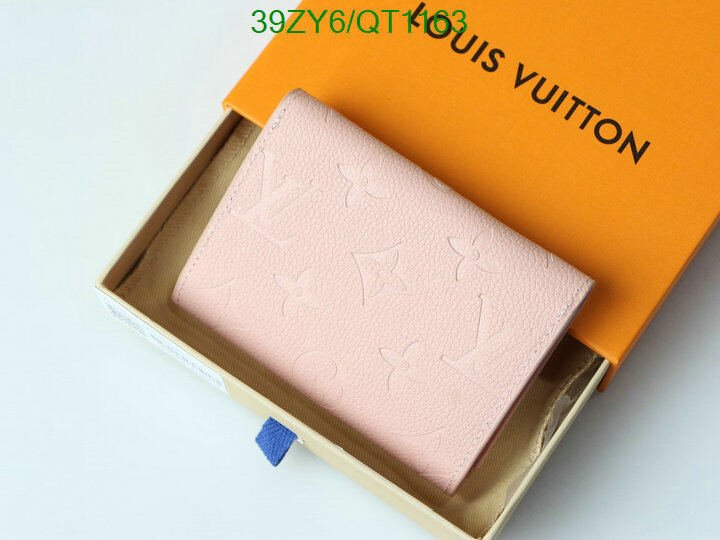 LV Bag-(4A)-Wallet- Code: QT1163 $ 51USD