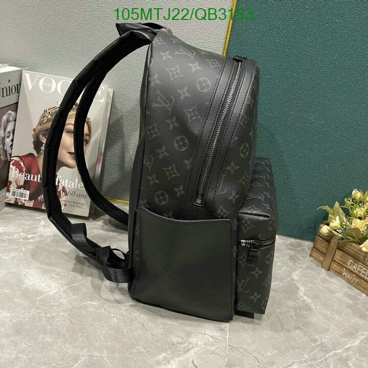 LV Bag-(4A)-Backpack- Code: QB3183 $ 137USD