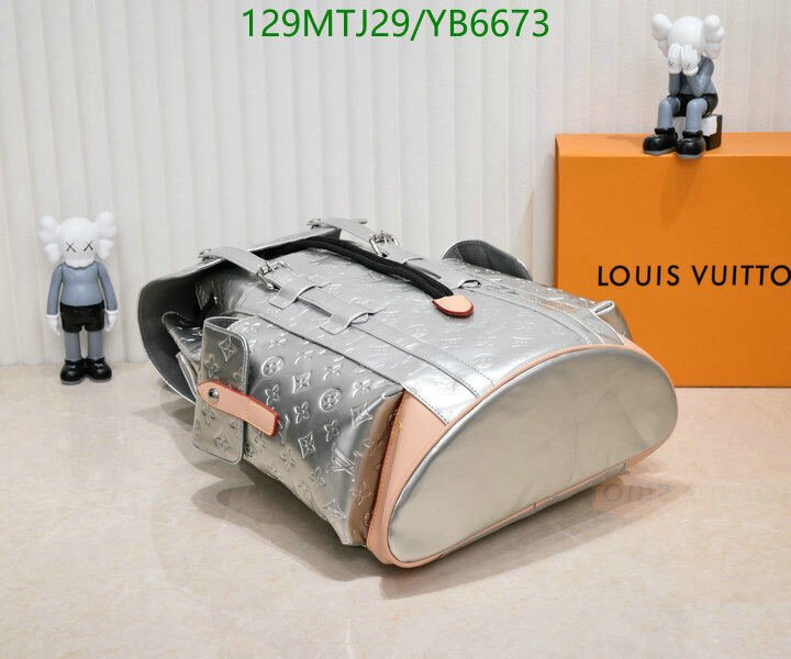 LV Bags-(4A)-Backpack-,Code: YB6673,$ 168USD