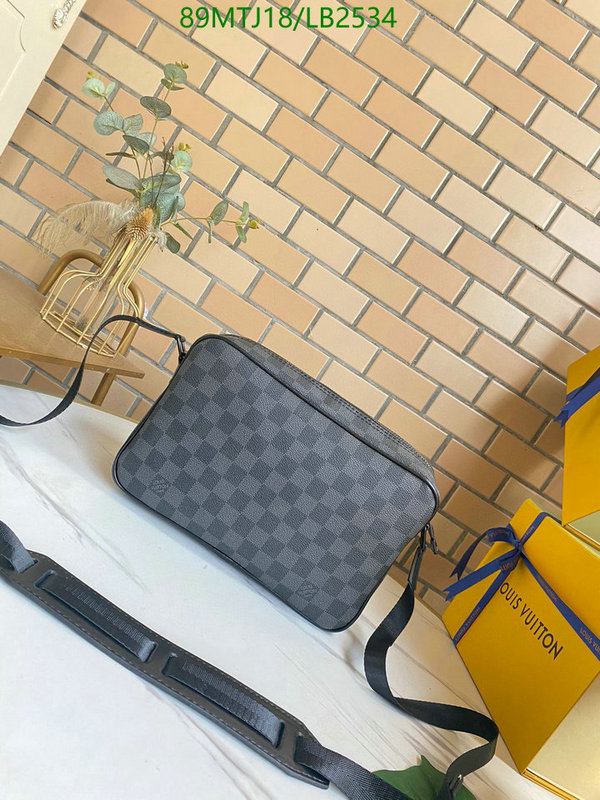 LV Bags-(4A)-Pochette MTis Bag-Twist-,Code: LB2534,$ 116USD