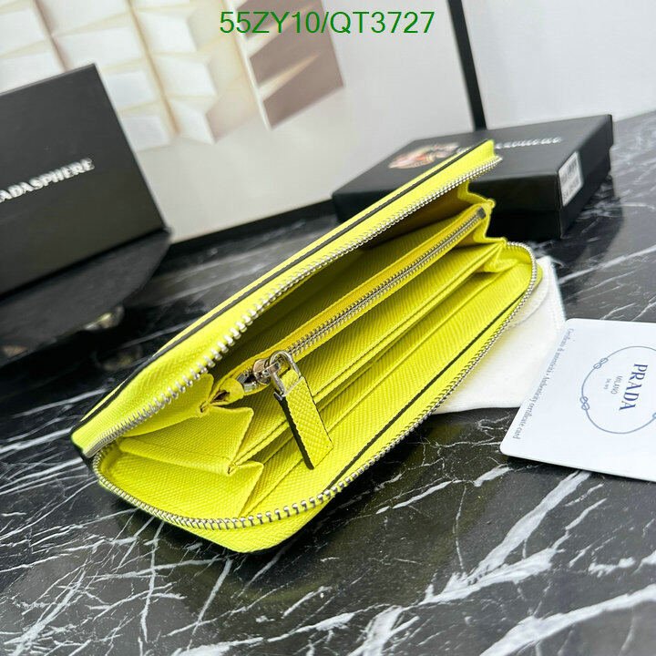 Prada Bag-(4A)-Wallet- Code: QT3727 $ 72USD