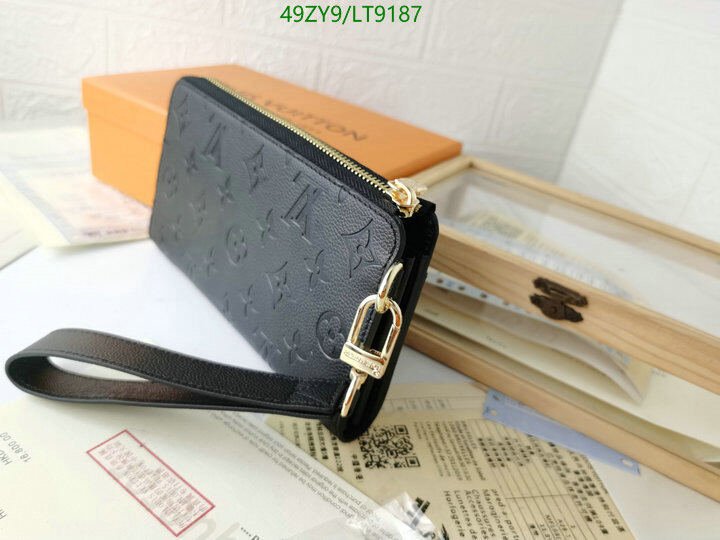 LV Bags-(4A)-Wallet-,Code: LT9187,$ 64USD