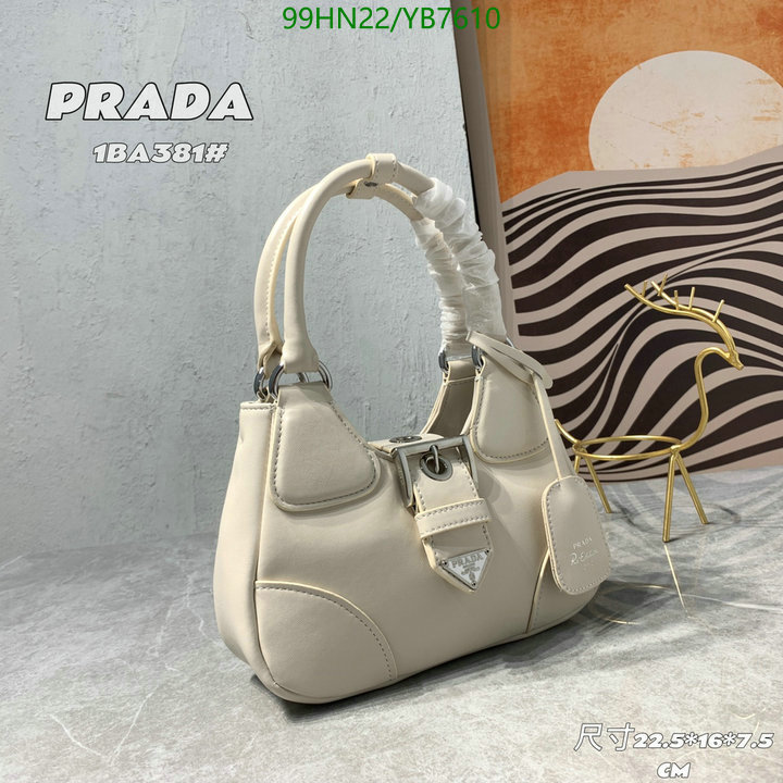 Prada Bag-(4A)-Handbag-,Code: YB7610,$ 129USD
