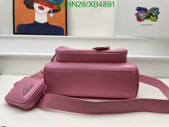 Prada Bag-(4A)-Handbag- Code: XB4891 $ 163USD