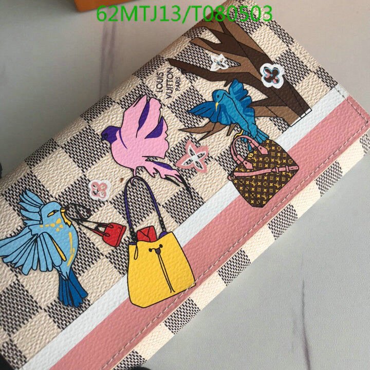 LV Bags-(4A)-Wallet-,Code: T080503,$ 81USD