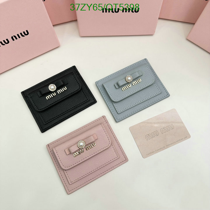 Miu Miu Bag-(4A)-Wallet- Code: QT5398 $ 49USD