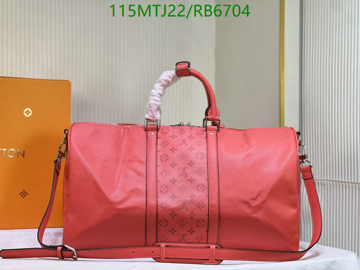 LV Bags-(4A)-Keepall BandouliRe 45-50-,Code: RB6704,$ 150USD