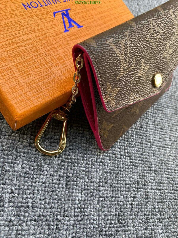 LV Bags-(4A)-Wallet-,Code: LT4873,$ 46USD