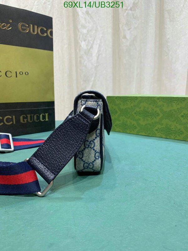 Gucci Bag-(4A)-Diagonal- Code: UB3251 $ 90USD