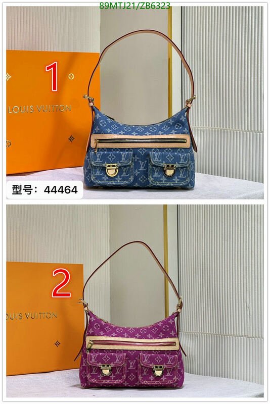 LV Bags-(4A)-Handbag Collection-,Code: ZB6323,$ 116USD