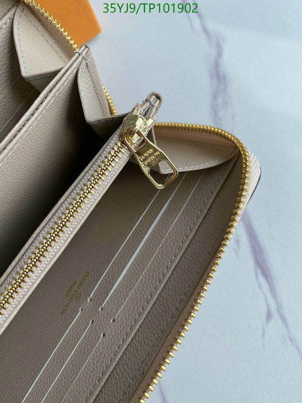 LV Bags-(4A)-Wallet-,Code: TP101902,$ 51USD