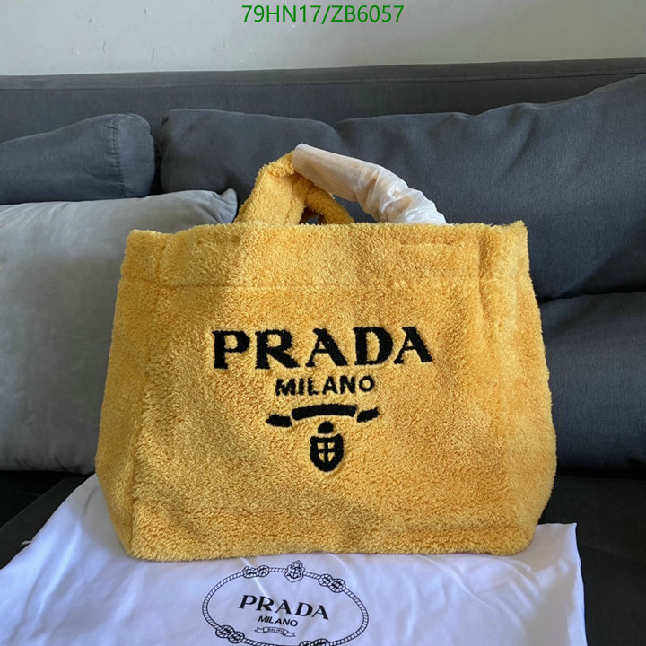 Prada Bag-(4A)-Handbag-,Code: ZB6057,$ 103USD