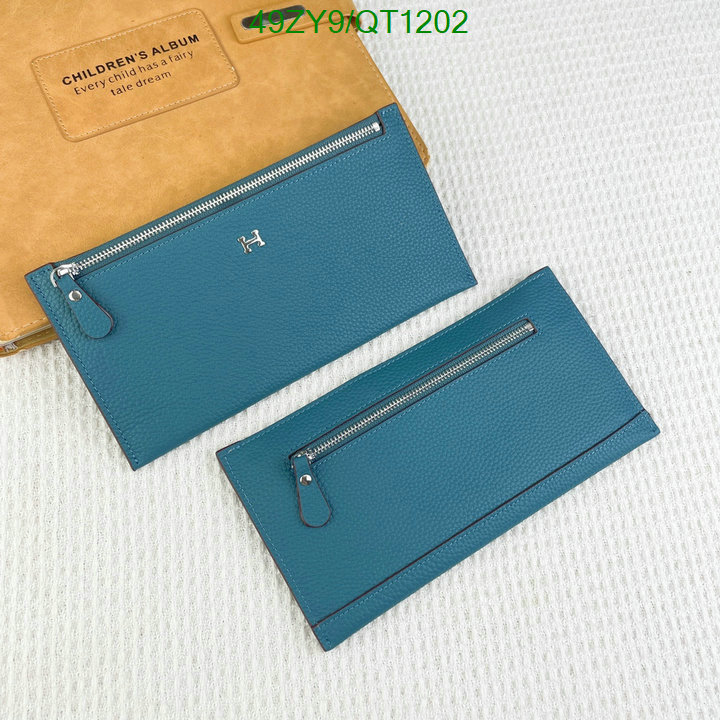 Hermes Bag-(4A)-Wallet- Code: QT1202 $ 64USD