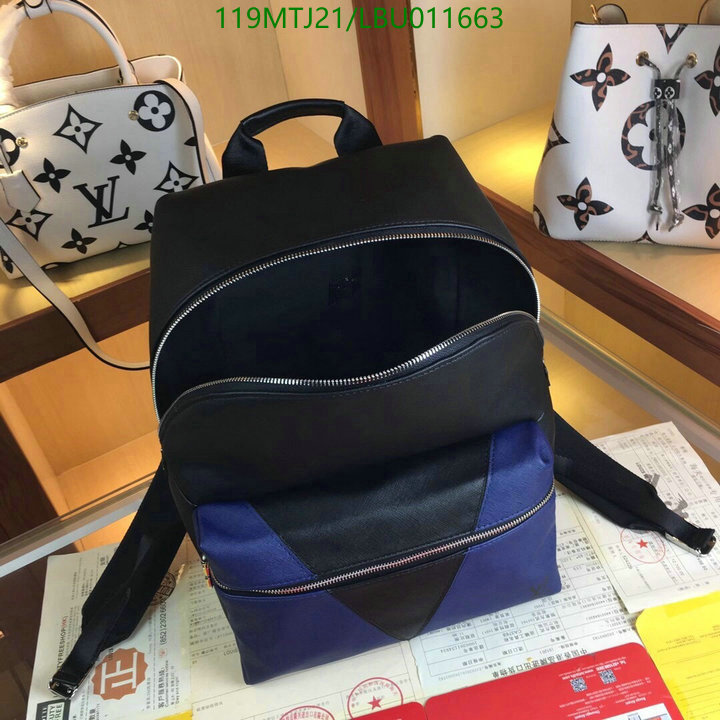 LV Bags-(4A)-Backpack-,Code: LBU011663,$ 155USD