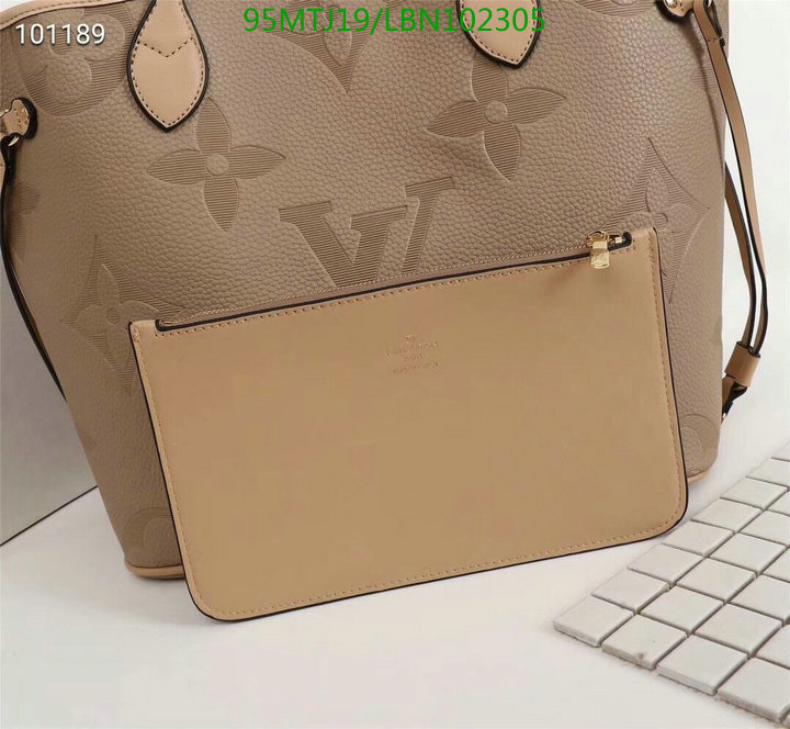 LV Bags-(4A)-Neverfull-,Code: LBN102305,$ 124USD
