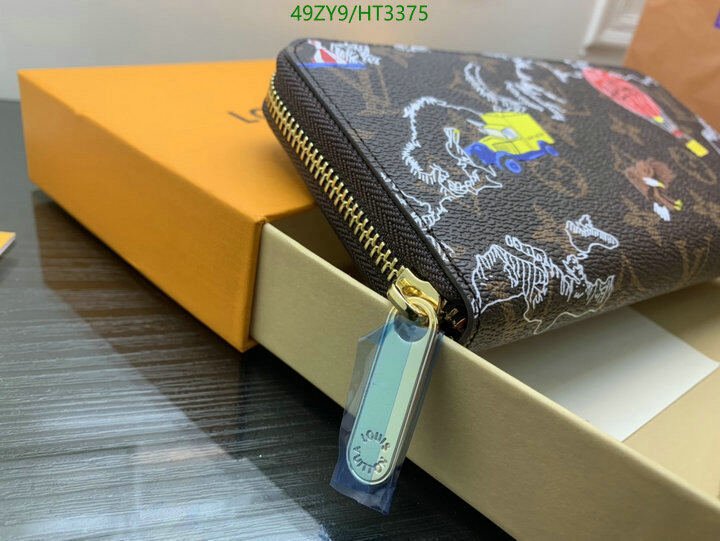 LV Bags-(4A)-Wallet-,Code: HT3375,$ 64USD