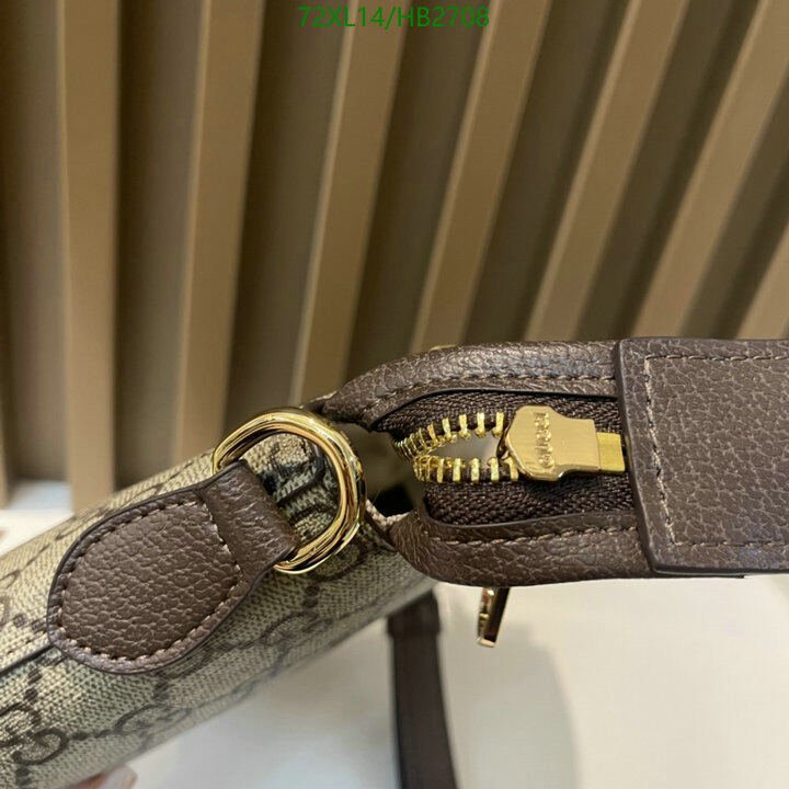 Gucci Bag-(4A)-Diagonal-,Code: HB2708,$ 94USD