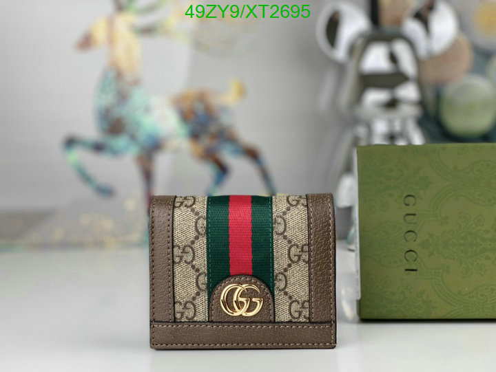 Gucci Bag-(4A)-Wallet-,Code: XT2695,$ 64USD