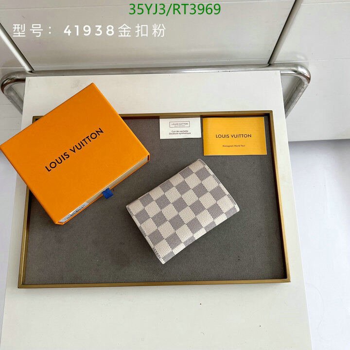 LV Bag-(4A)-Wallet- Cod8: RT3969 $ 46USD