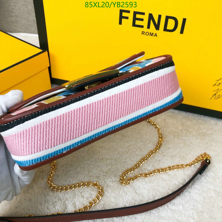 Fendi Bag-(4A)-Baguette-,Code: YB2593,$ 111USD