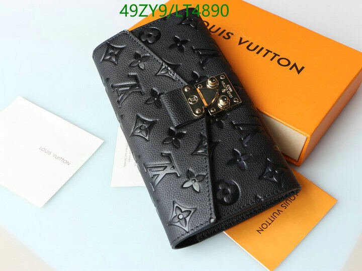 LV Bags-(4A)-Wallet-,Code: LT4890,$ 64USD