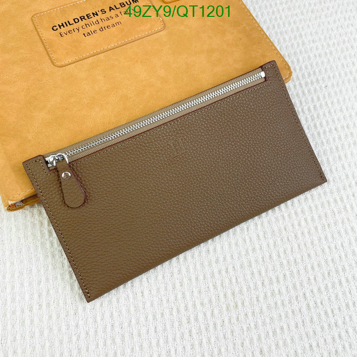 Hermes Bag-(4A)-Wallet- Code: QT1201 $ 64USD