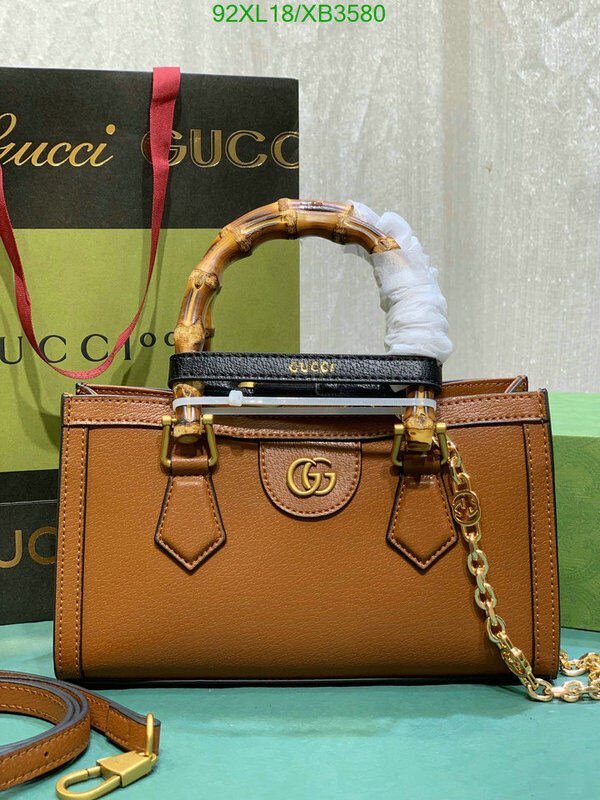Gucci Bag-(4A)-Diana-Bamboo-,Code: XB3580,$ 120USD