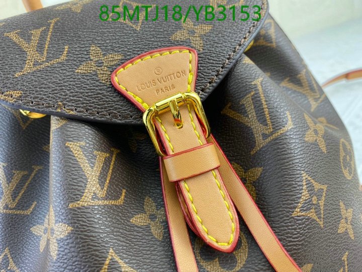 LV Bags-(4A)-Backpack-,Code: YB3153,$ 111USD