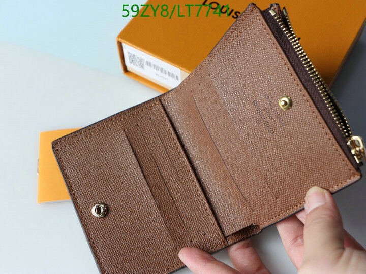 LV Bags-(4A)-Wallet-,Code: LT7741,$ 77USD