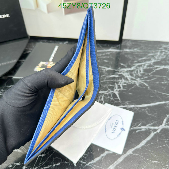 Prada Bag-(4A)-Wallet- Code: QT3726 $ 59USD