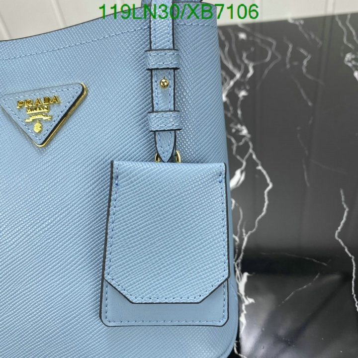 Prada Bag-(4A)-Bucket Bag- Code: XB7106 $ 155USD