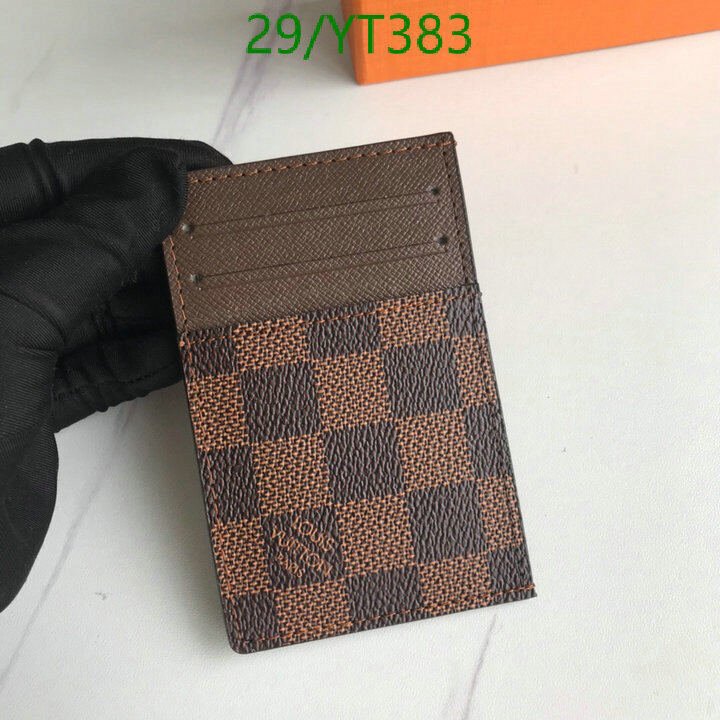 LV Bags-(4A)-Wallet-,Code: YT383,$ 38USD