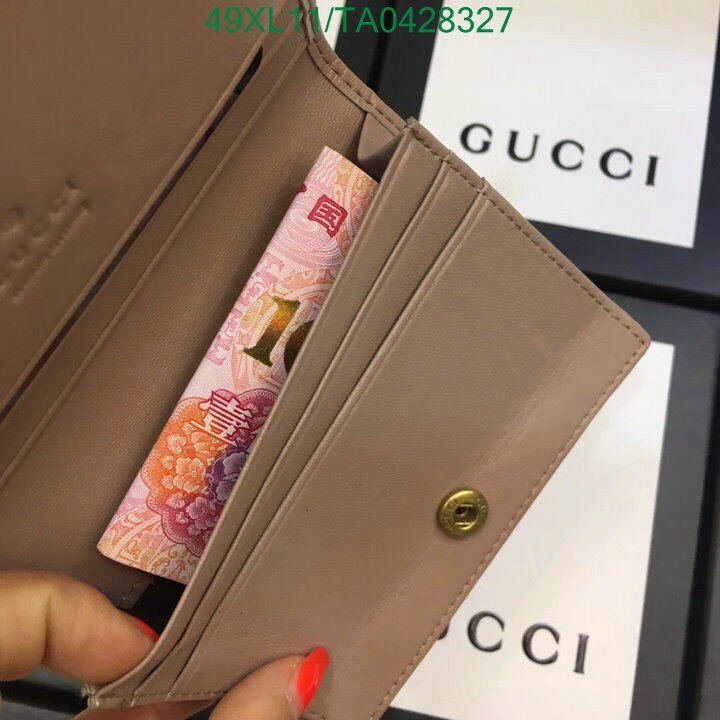 Gucci Bag-(4A)-Wallet-,Code:TA0428325,$ 64USD