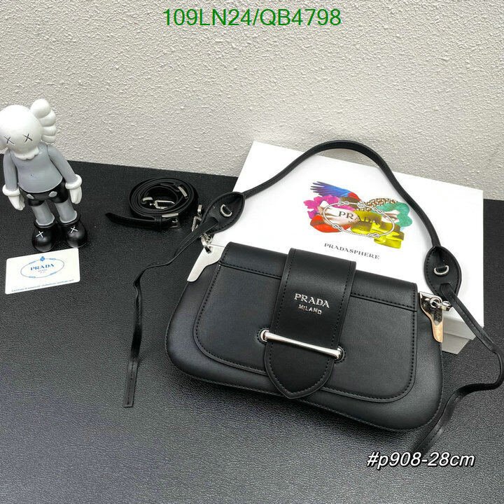 Prada Bag-(4A)-Handbag- Code: QB4798 $ 142USD