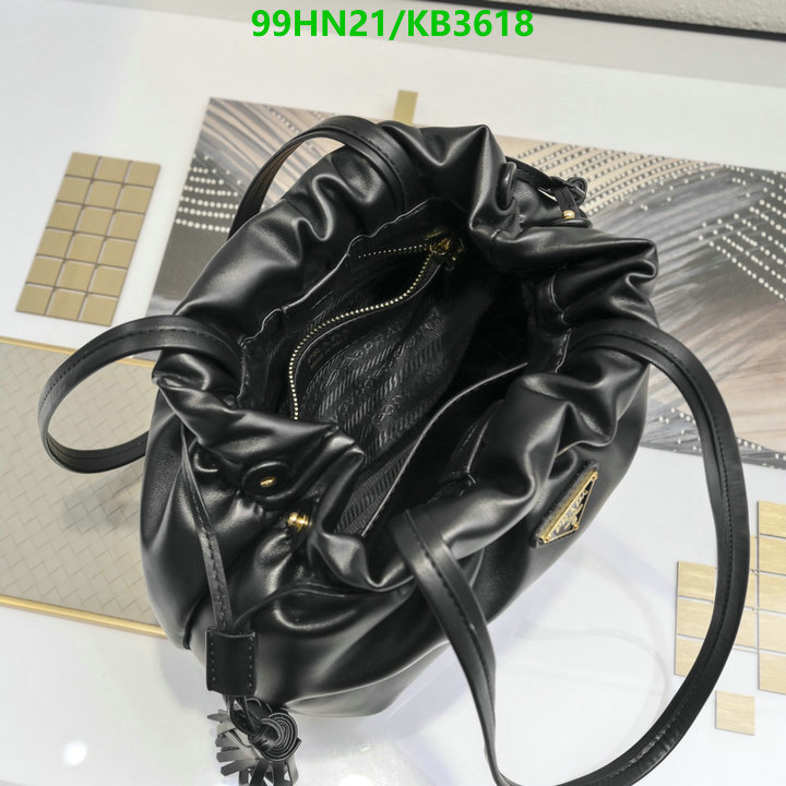 Prada Bag-(4A)-Bucket Bag- Code: KB3618 $ 129USD